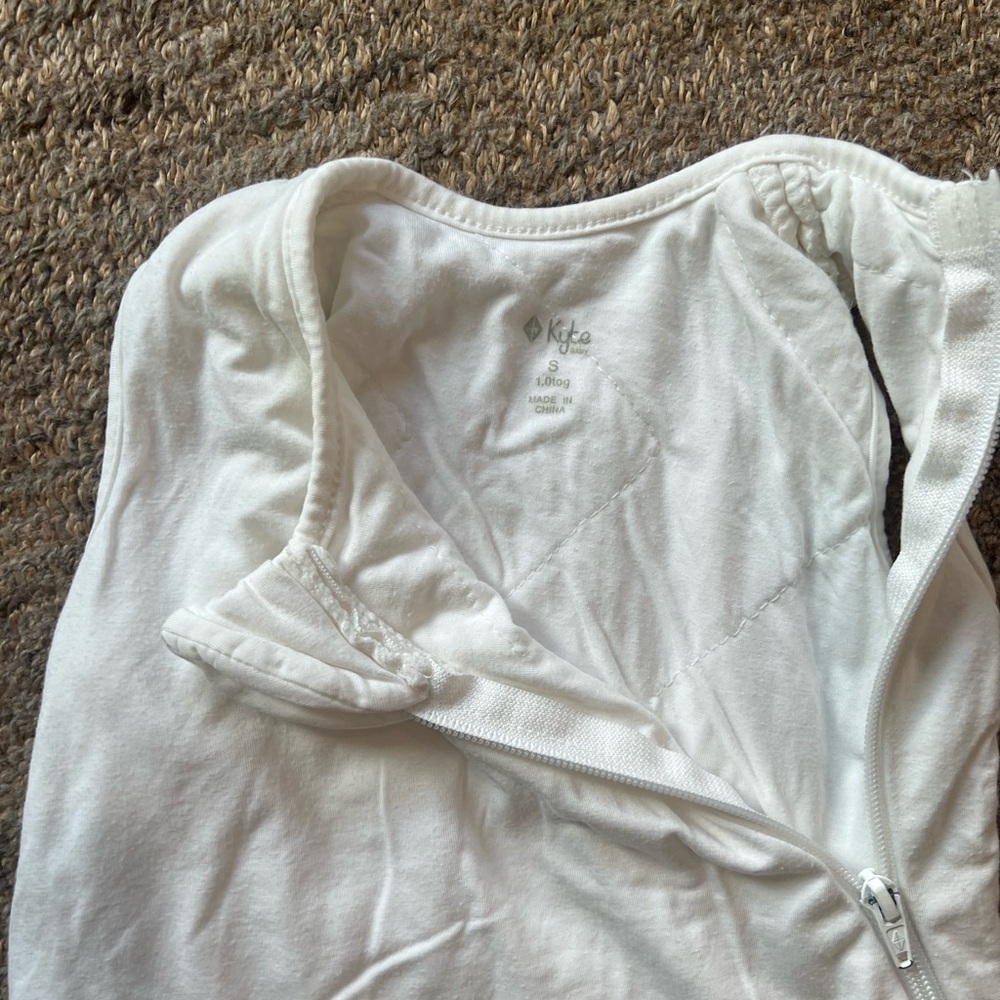 Kyte Baby White Sleep Sack